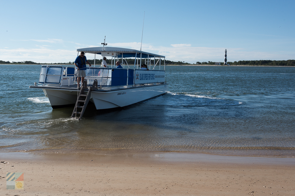 Island Express ferry to Shackleford Banks and Cape Lookout