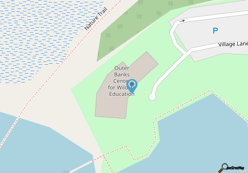 Outer Banks Center for Wildlife Education map location