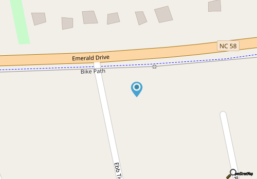 Dog-friendly coastal home close to beach and local attractions map location