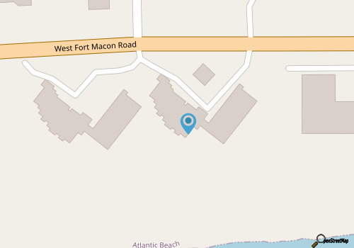 Island Beach Racquet Club 205A, Second Floor Oceanfront Condo! map location