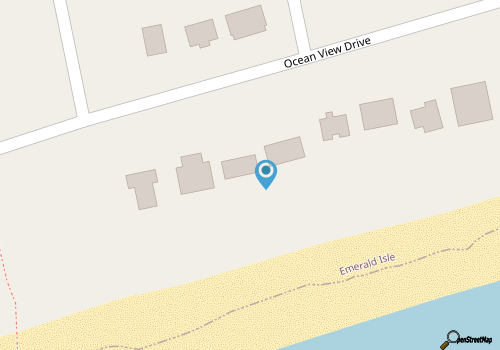 Curated Oceanfront Duplex with awesome amenities! map location
