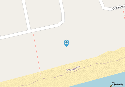 Lorelei East, Oceanfront Duplex in Emerald Isle, NC! map location