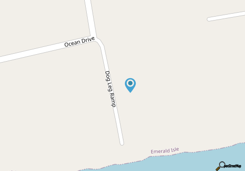 Casa Del Sole, Oceanfront House in Emerald Isle, NC! map location