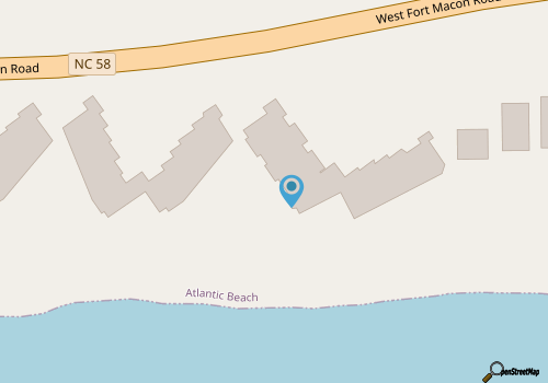 Third-Floor, Oceanfront Condo with Excellent View, Balconies, WiFi & Shared Pool map location