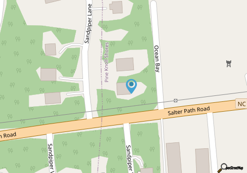 Sandpiper Hideaway - Easy Beach Access map location