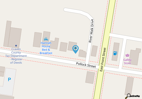 Meadows Inn B & B map location