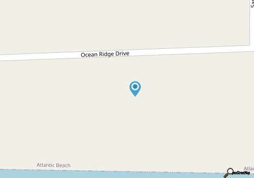 Vance Cottage-Ocean Front Home in Atlantic Beach, NC map location