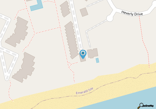 Ocean View 4BR Condo – 2 Pools, Tennis & Weekly Rentals map location