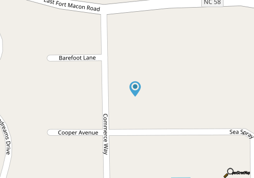 SeaSpray 355, Oceanview Condo in Atlantic Beach, NC! map location