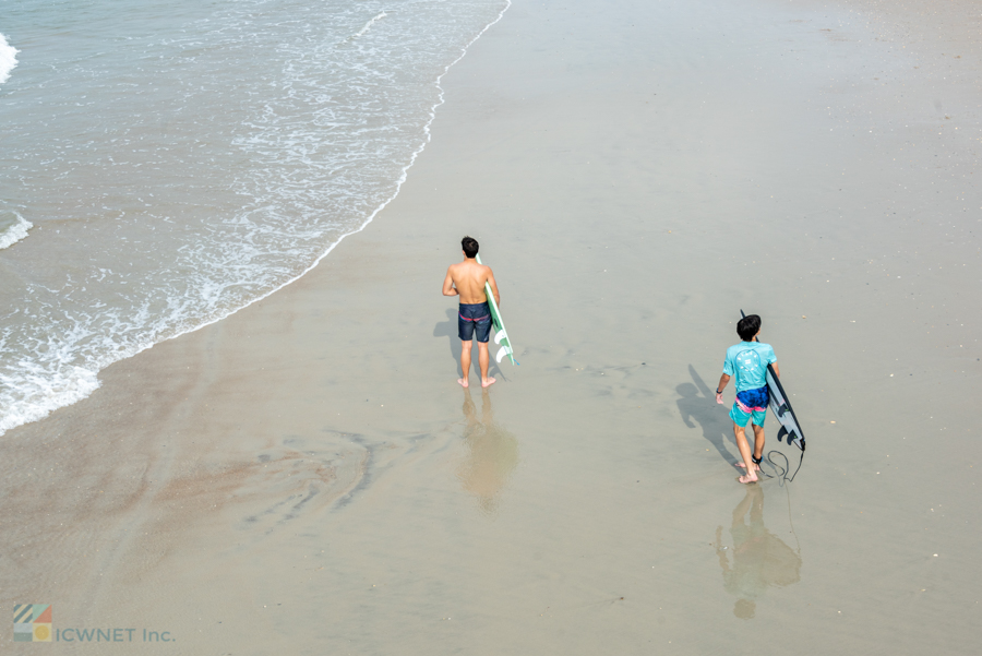 Atlantic Beach NC Surfers