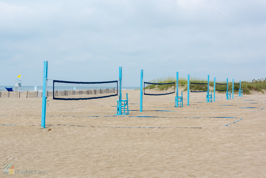 Atlantic Beach volleyball courts