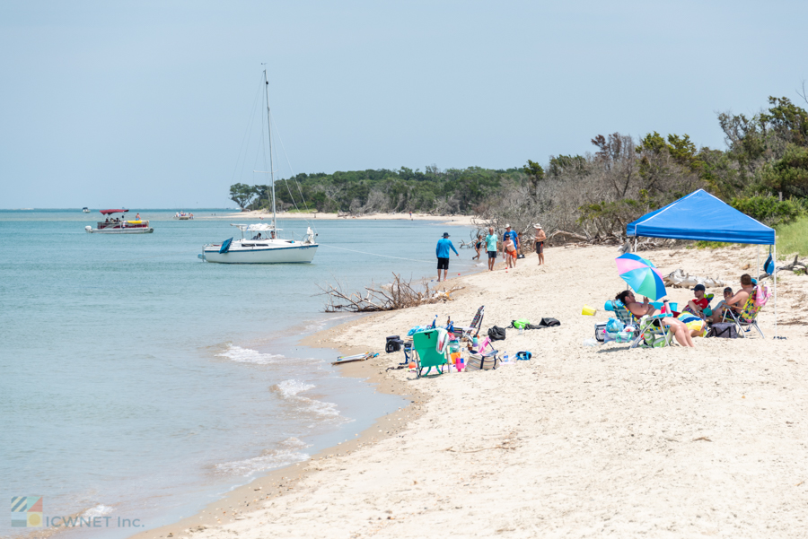 Shackleford Banks Beach Day