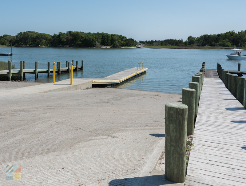 Beaufort boat ramp on Lennoxville Rd