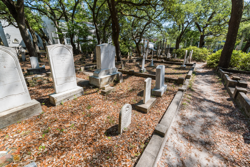 Old Burying Ground in Beaufort NC