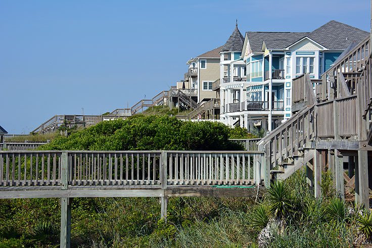 Oceanfront homes in Emerald Isle, NC