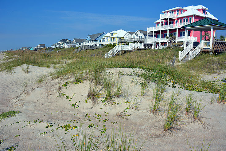 Oceanfront homes in Emerald Isle, NC