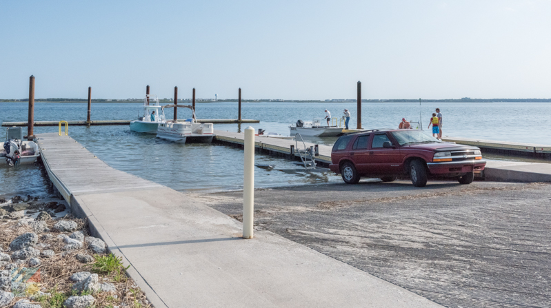 Morehead City boat ramp