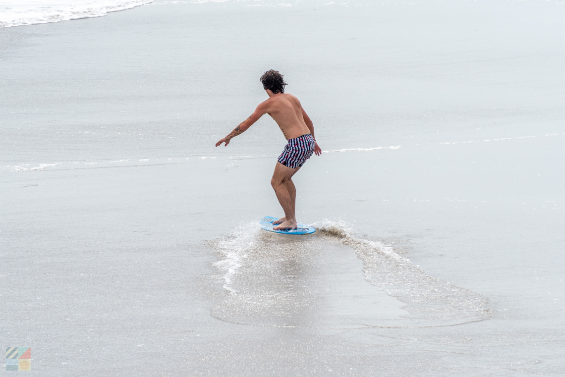 Skim Boarding Emerald Isle