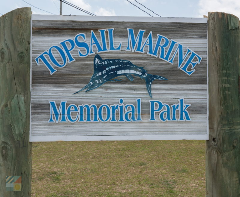 Topsail Marine Memorial Park in Beaufort NC