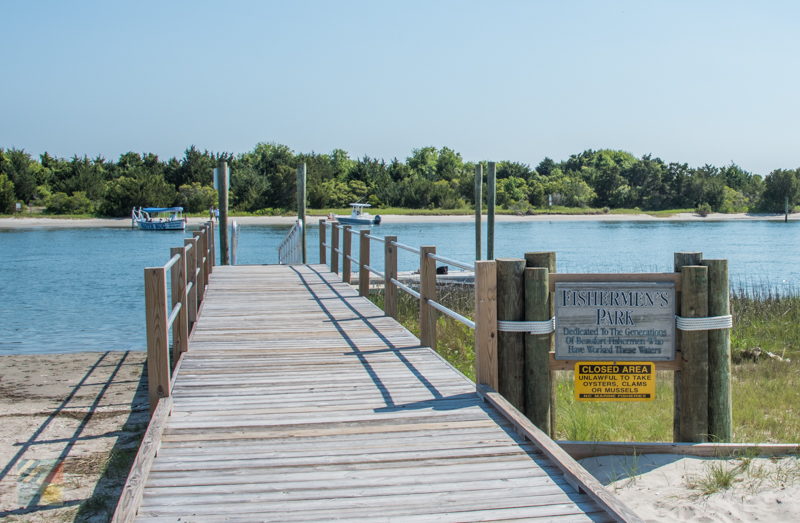 Fishermen's Park in Beaufort NC