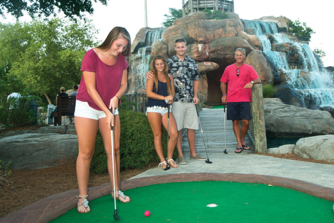 Mac Daddy’s mini golf course