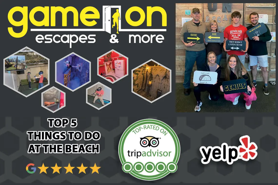 Game on Escape Rooms