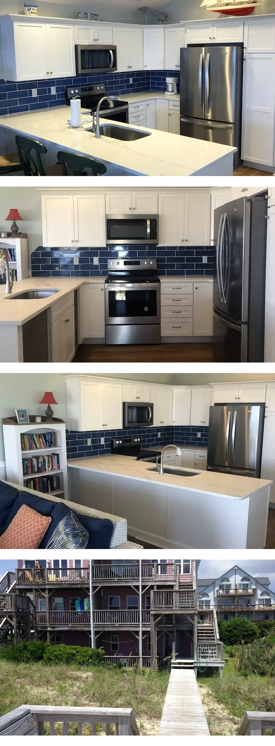 Oceanfront 6 Br, 4 Bath Townhome With Co...