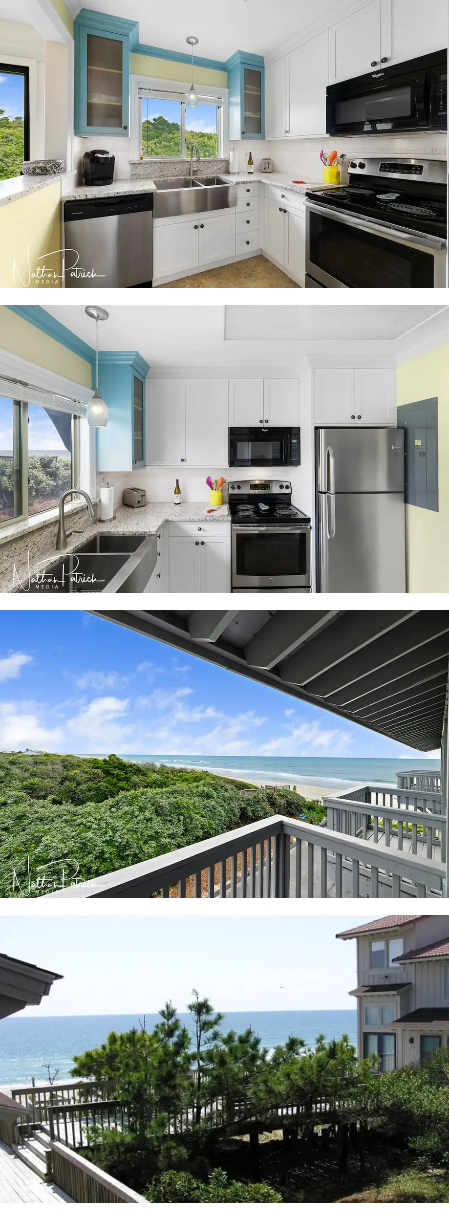 3 BR Oceanfront Townhome - Remodeled Kit...