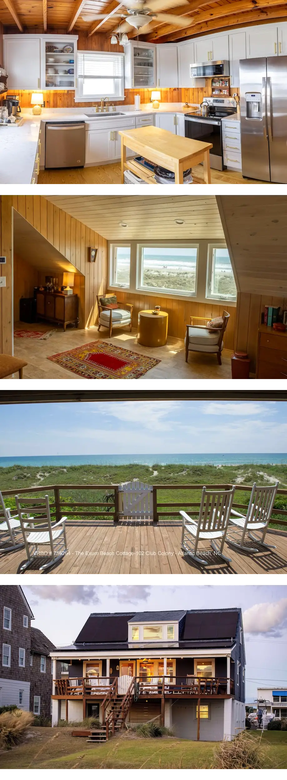 The Exum Cottage - Beachfront in Atlanti...
