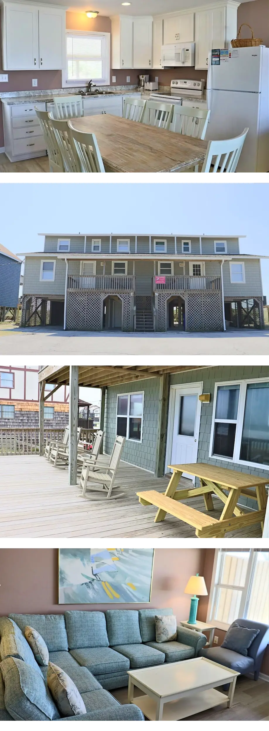 Sun, Sand & Sea Oceanfront Duplex Perfec...