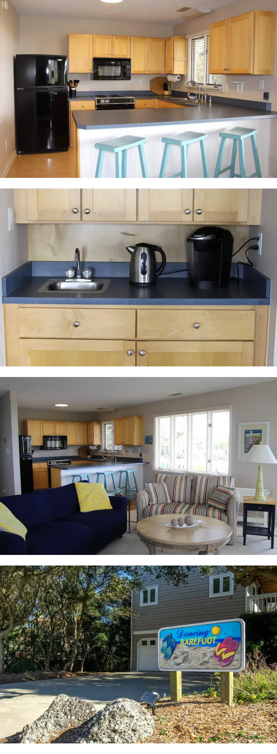Dancing Barefoot- Cozy Beach Getaway- 4t...