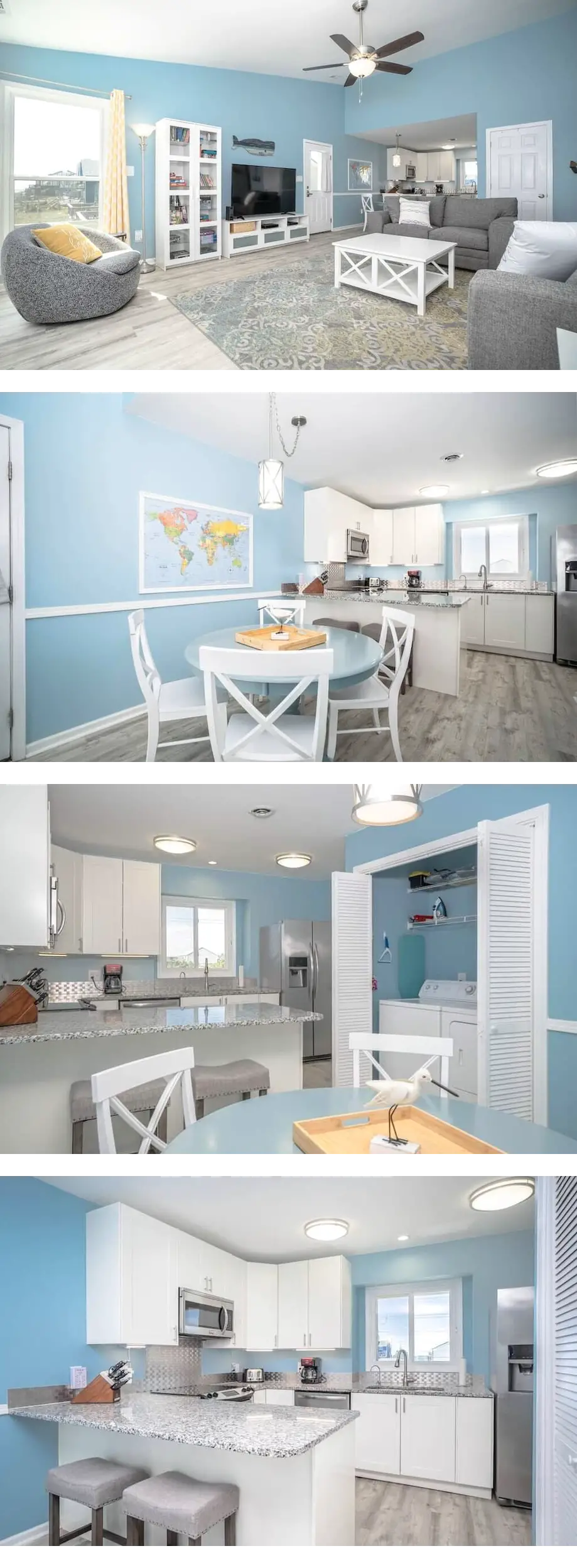 Oceanfront cottage; clean, modern, and c...