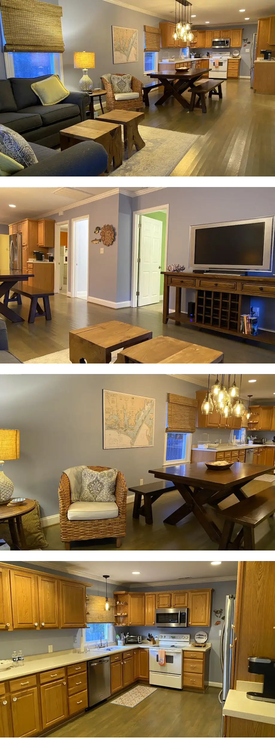 Broad Street Living- Sleeps 6: 1 story B...