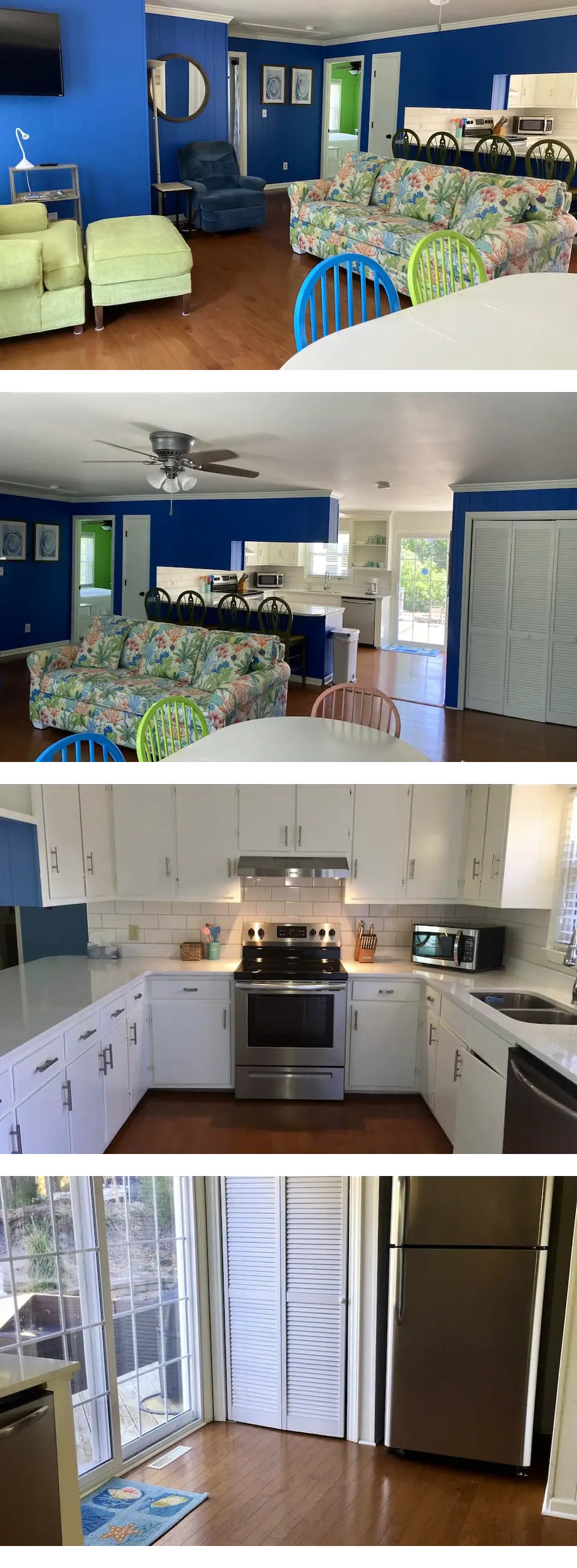 Four bedroom home and short walk to the ...