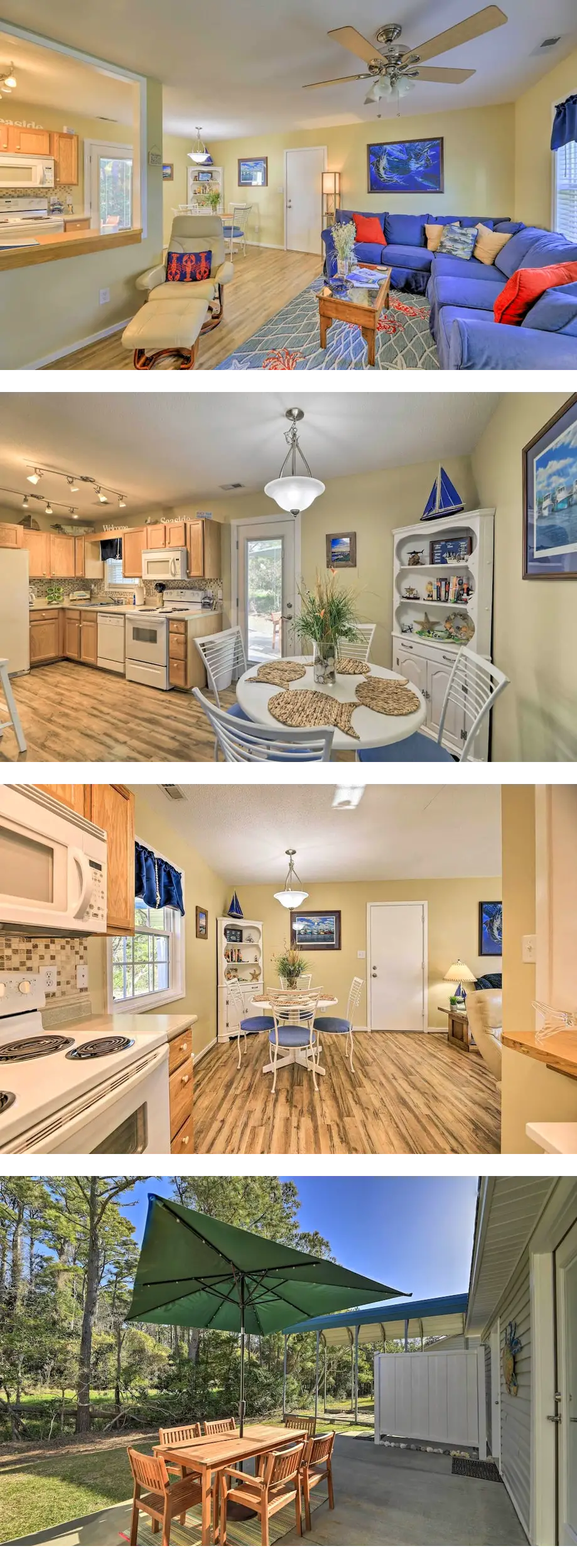 Beaufort Pad w/ Patio: 3 Blocks to Water...