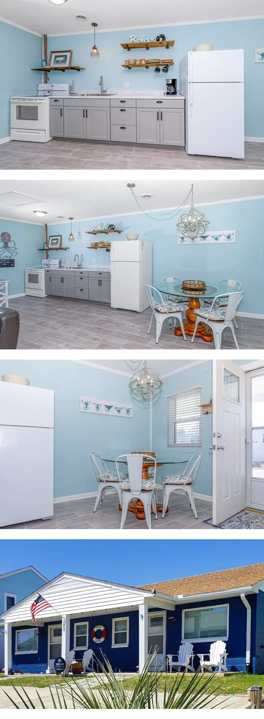 Dog-Friendly Third-Row Beach Duplex with...