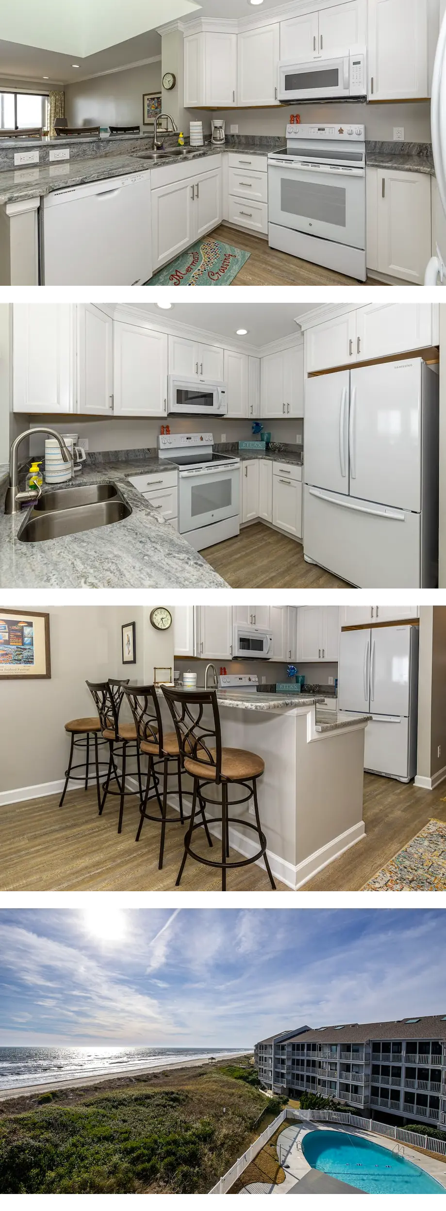 Third Floor, Oceanfront Condo with Excel...