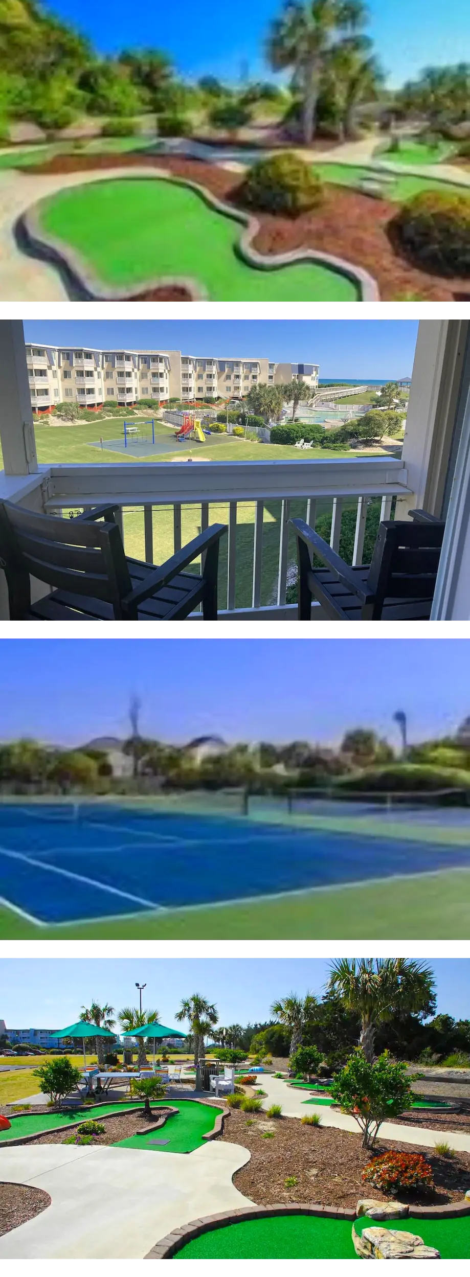 Second-floor courtyard condo with pools,...