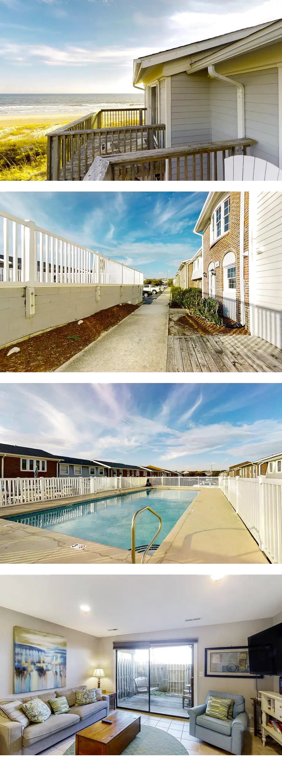 Townhouse Style Condo with Great Ocean V...