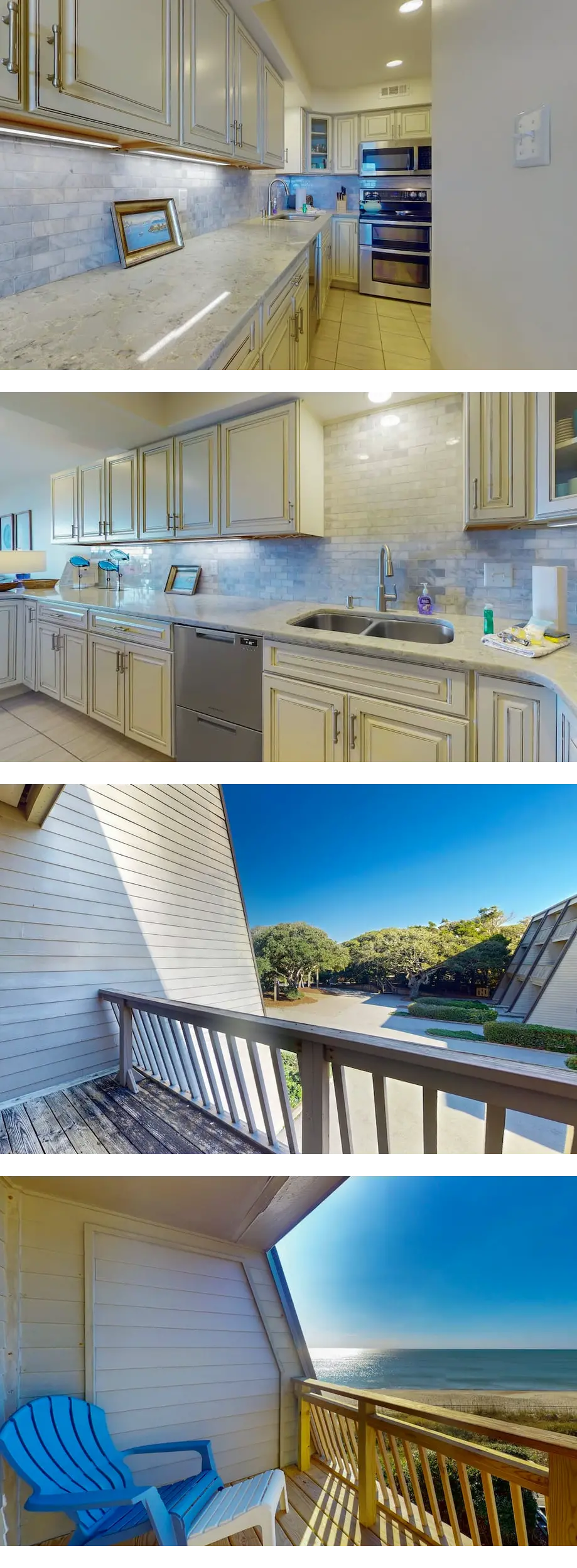 Multi-level, oceanfront condo with WiFi,...
