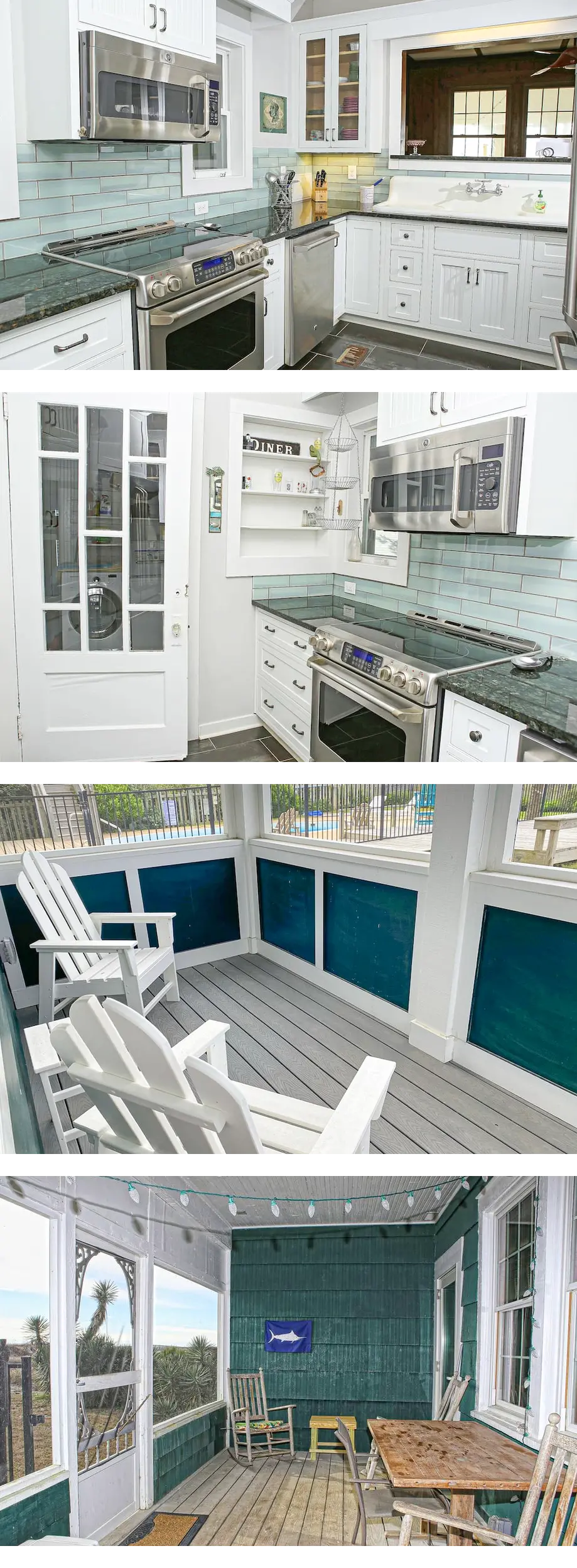 Completely renovated, oceanfront home wi...