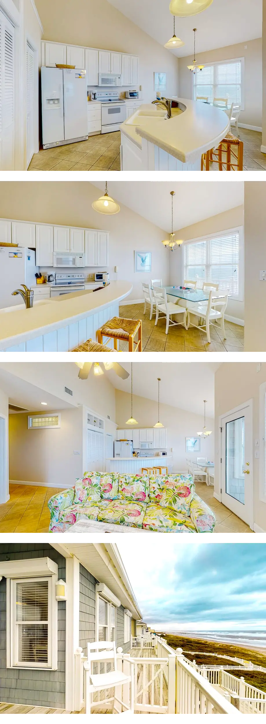 3rd floor oceanfront condo with balcony,...