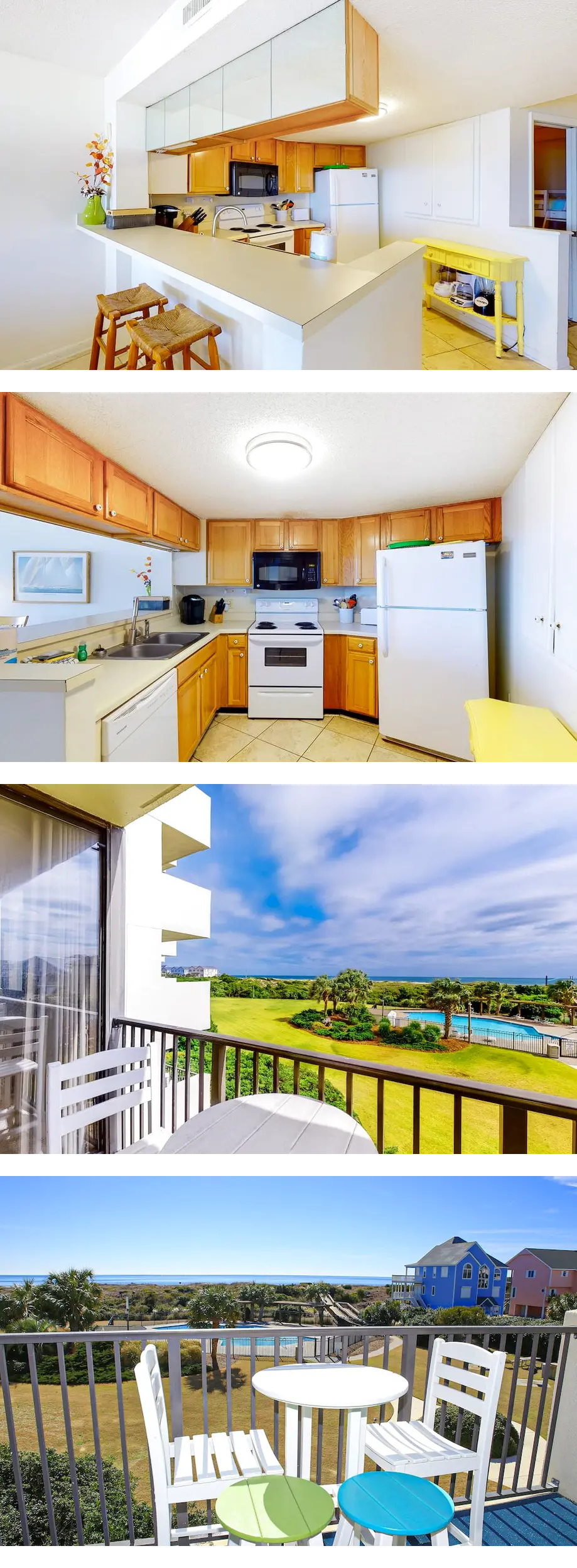 Oceanfront, 2nd-Floor Condo with Balcony...