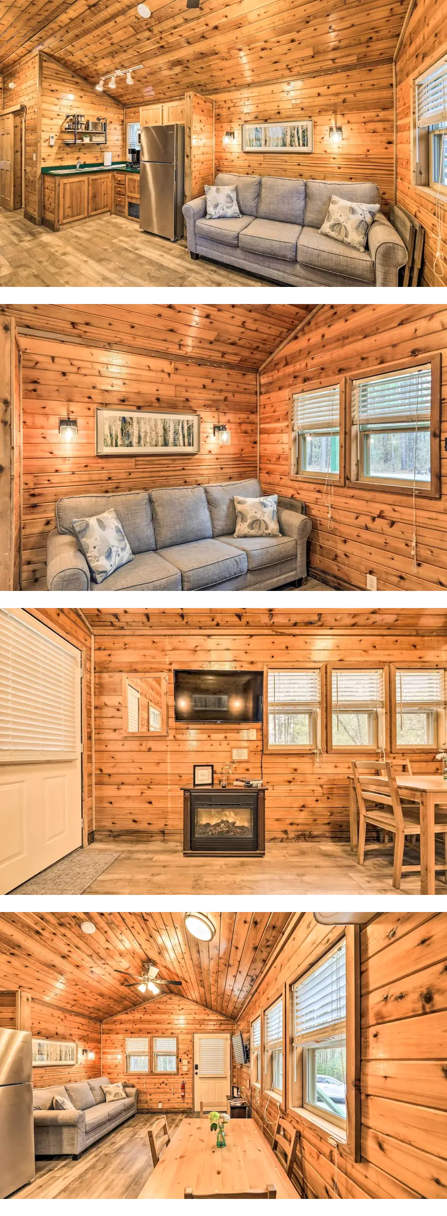Charming New Bern Log Cabin - Pets Welco...