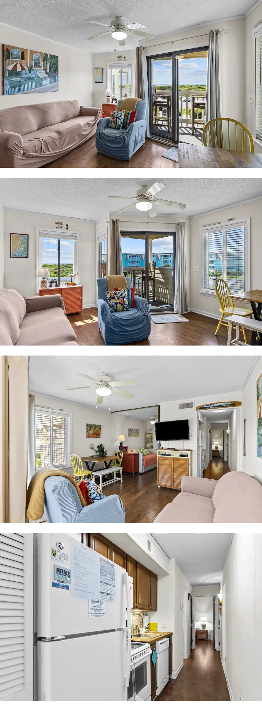 Ocean view condo in beachfront complex w...