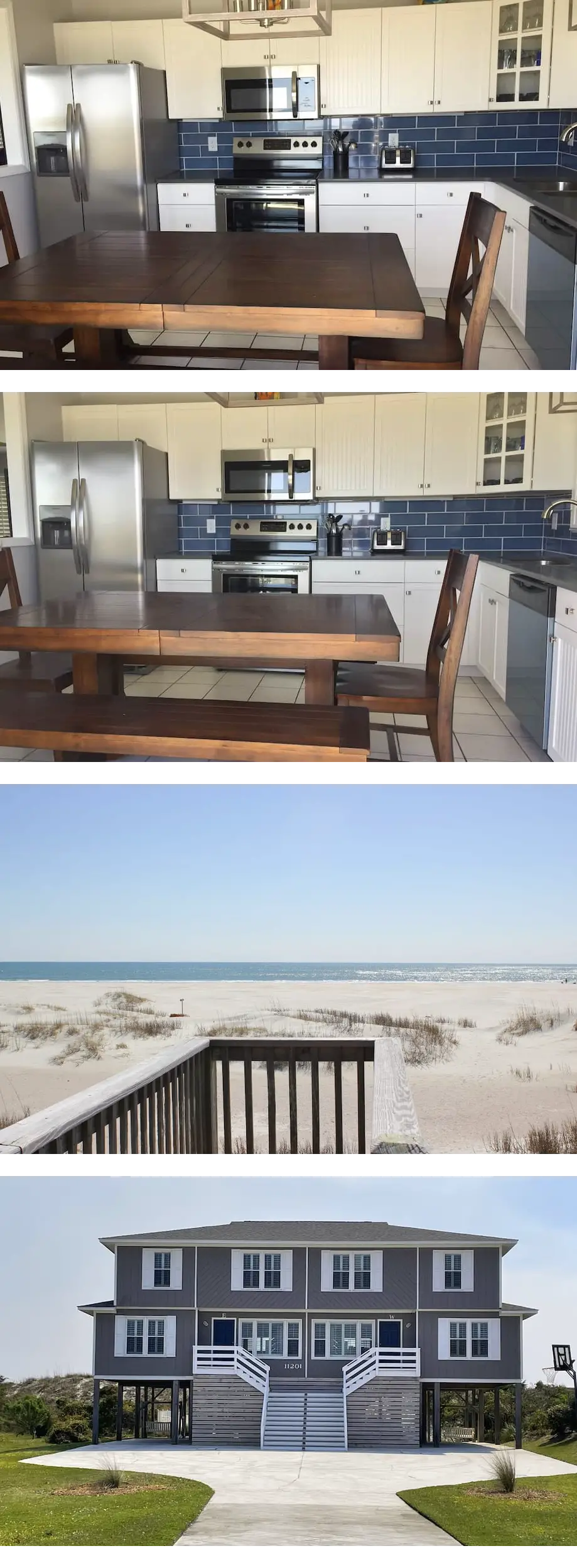 AMAZING VIEWS!! Beachfront Duplex-East a...