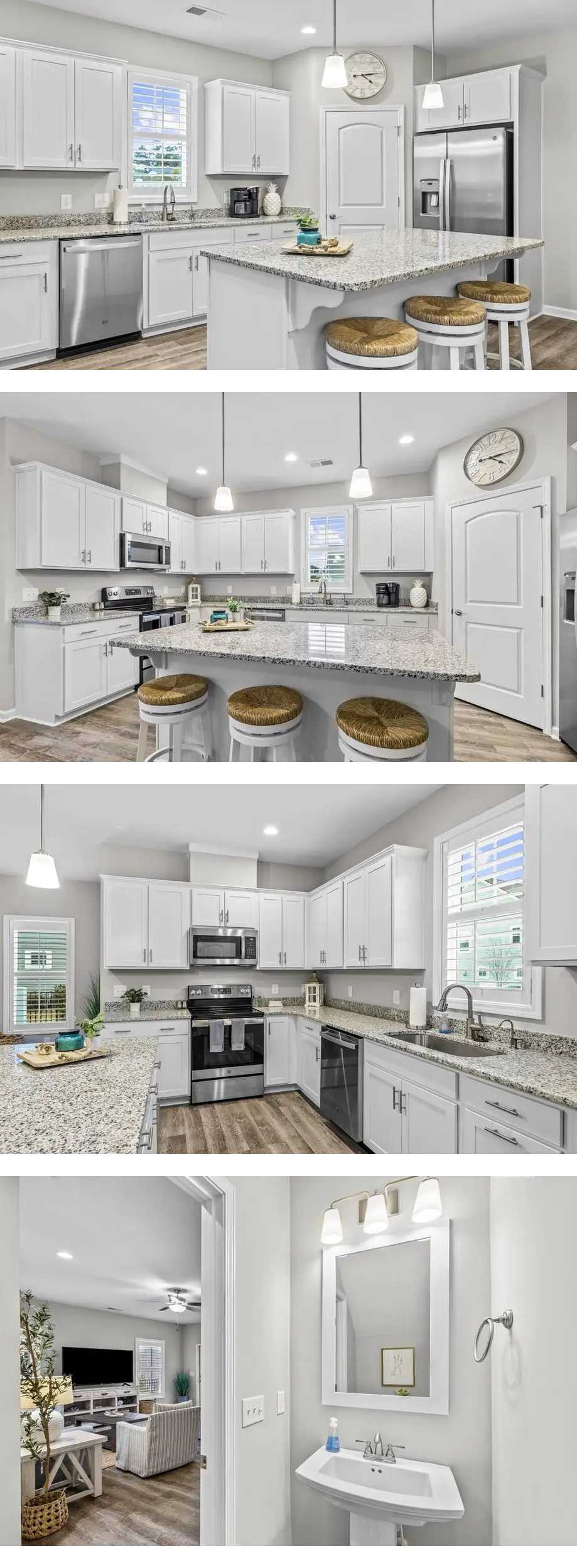 Coastal townhome with outdoor living, ce...