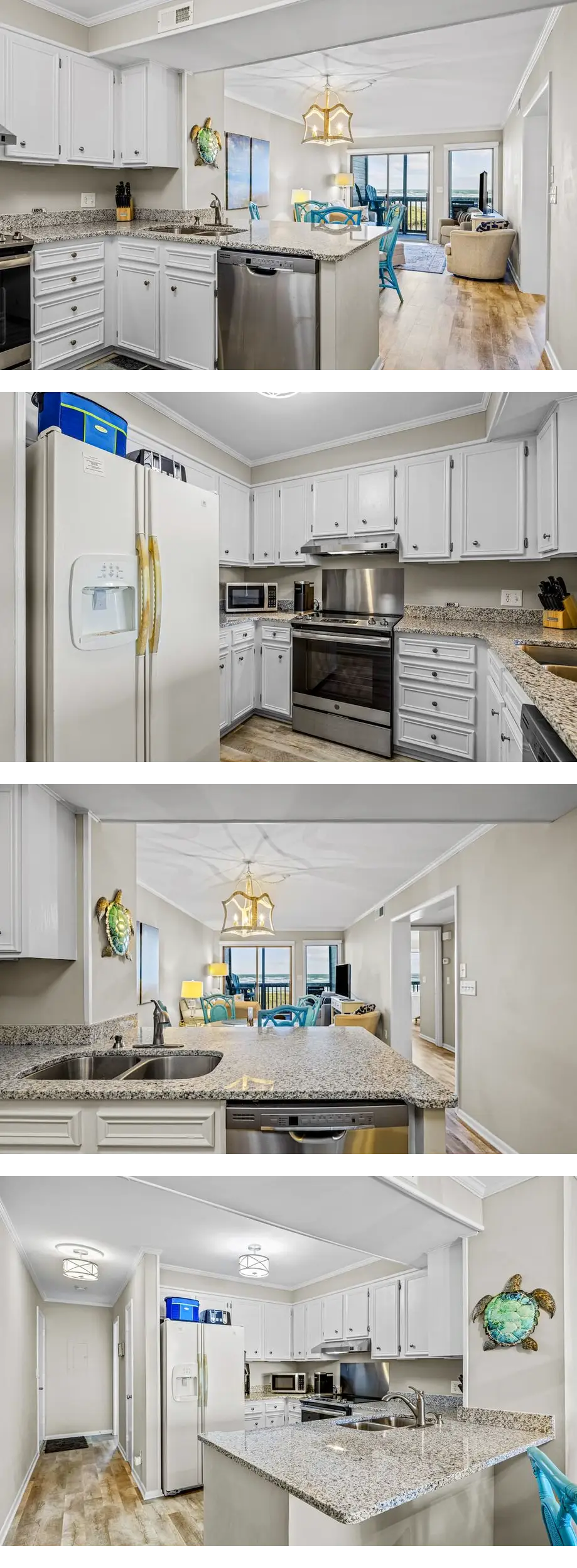 Ocean-view condo with beachfront access,...