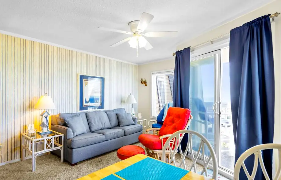 Ocean-view condo with beach access, pool...