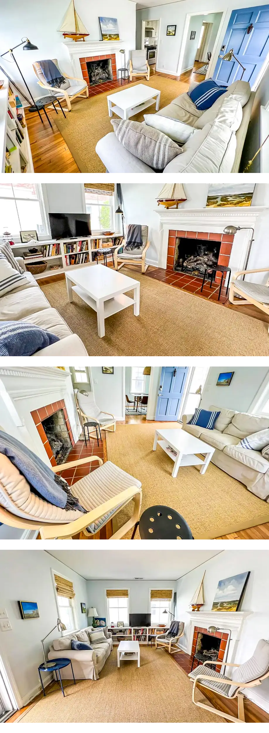 Dog-friendly cottage across from the wat...